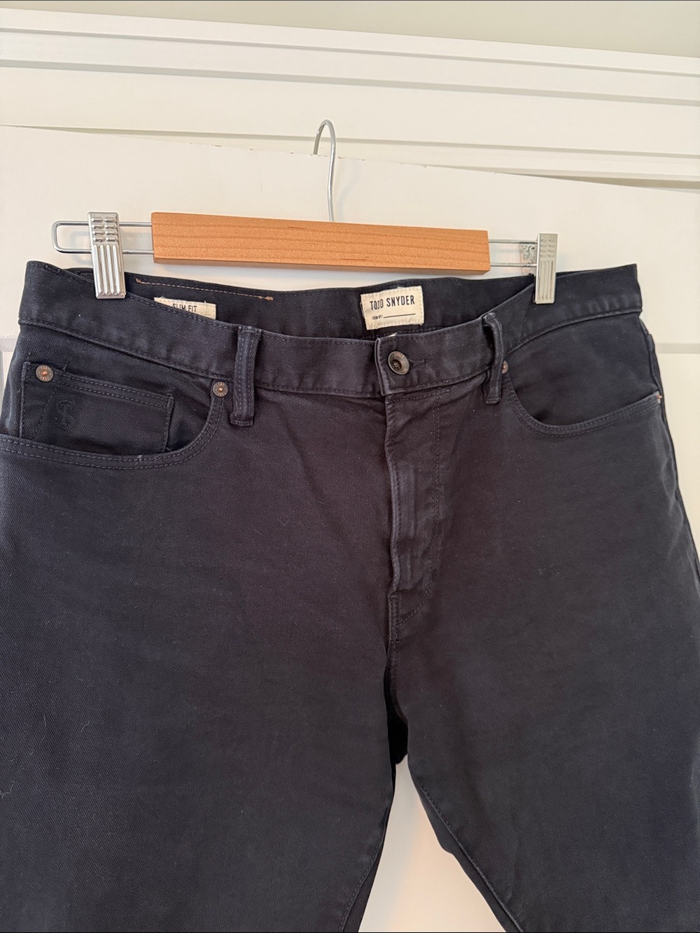 Todd Snyder Slim Fit Navy Jeans